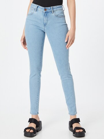 Skinny Jeans di WRANGLER in blu: frontale