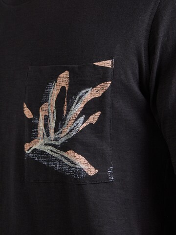 JACK & JONES Shirt 'JORMONTAUK' in Black