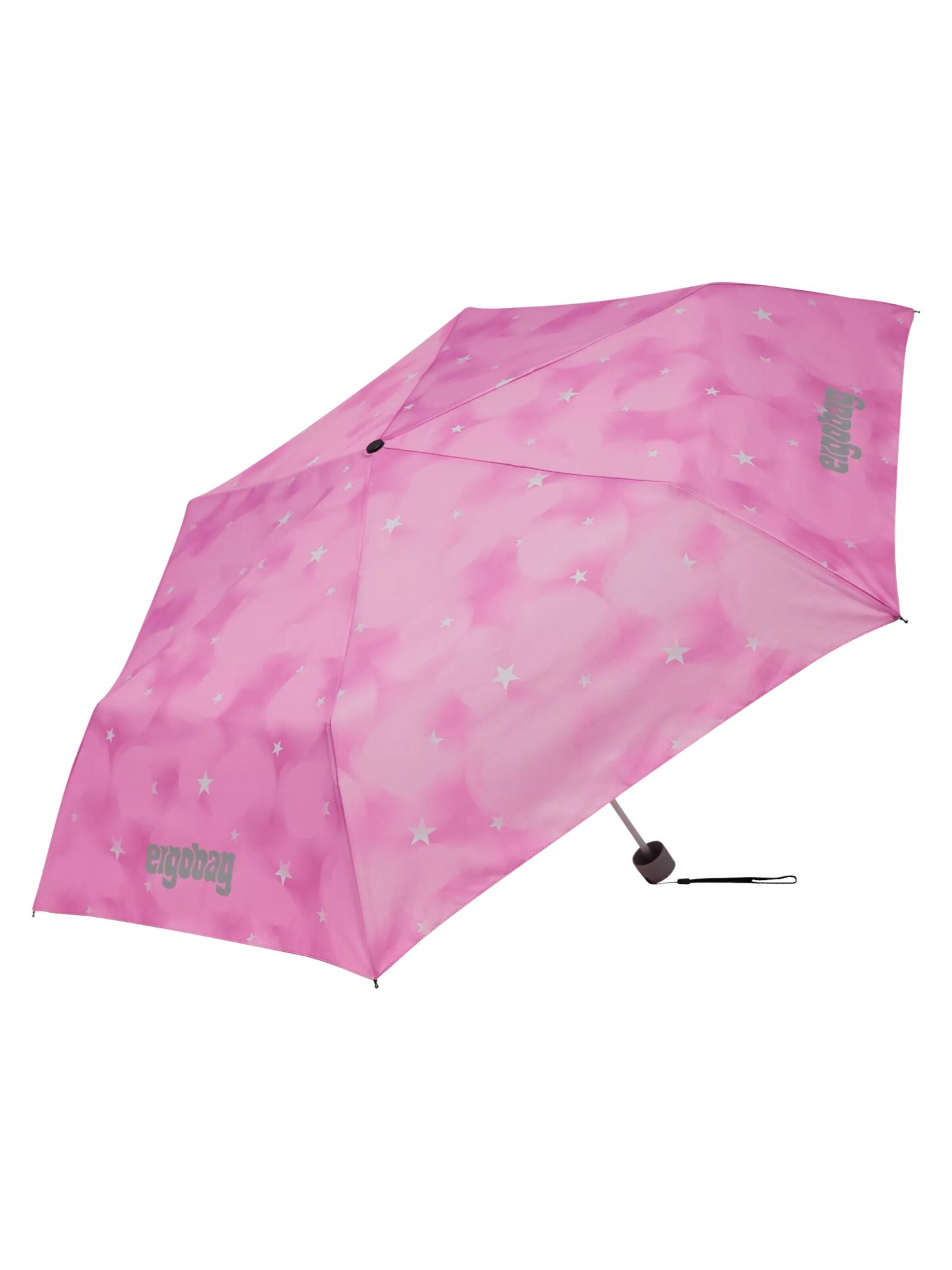 ergobag Regenschirm 'Regenschirm Regenschirm'‌‌ in Pink: Vorderseite