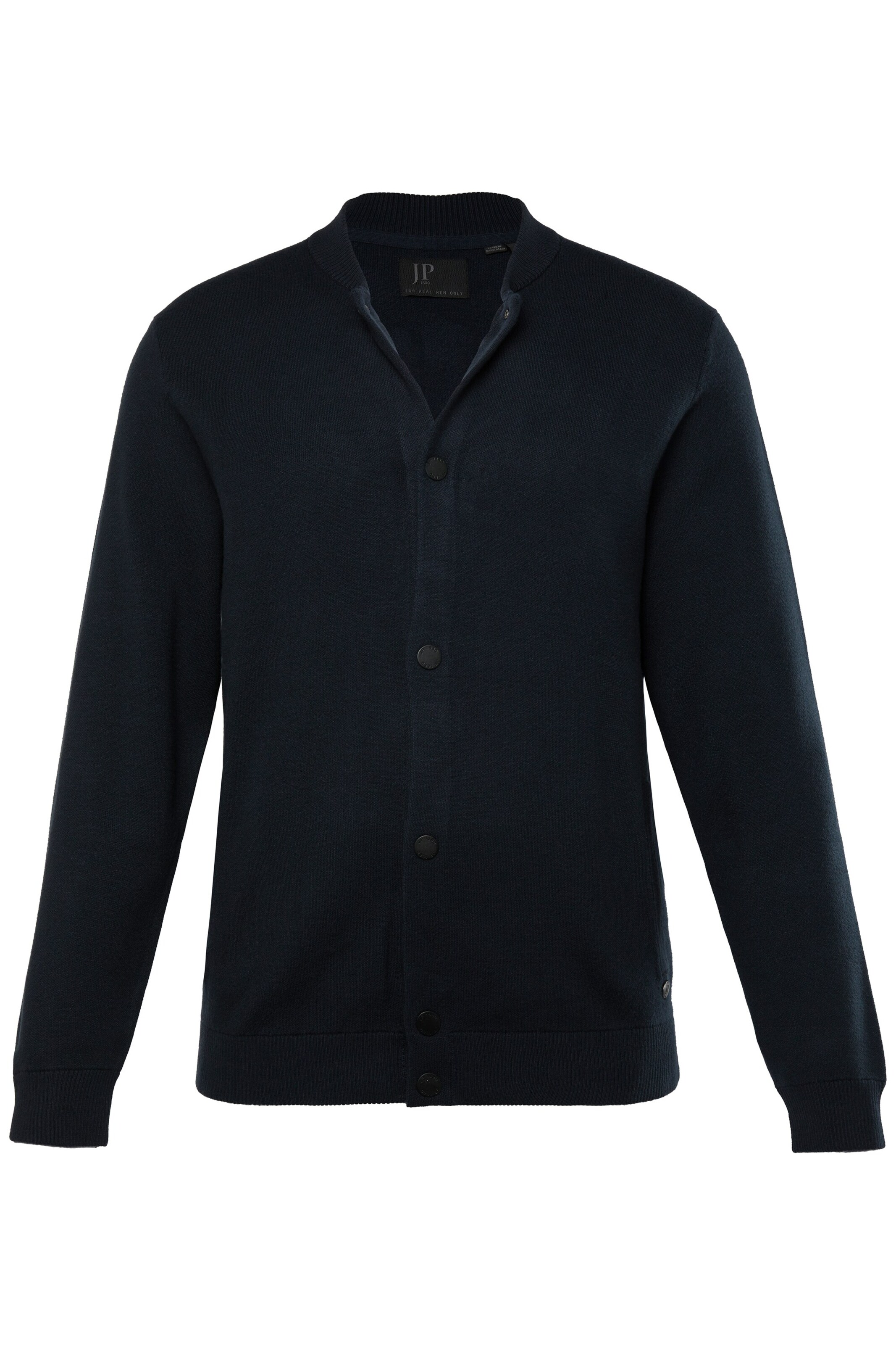 JP1880 Strickjacke in Blau: Vorderseite