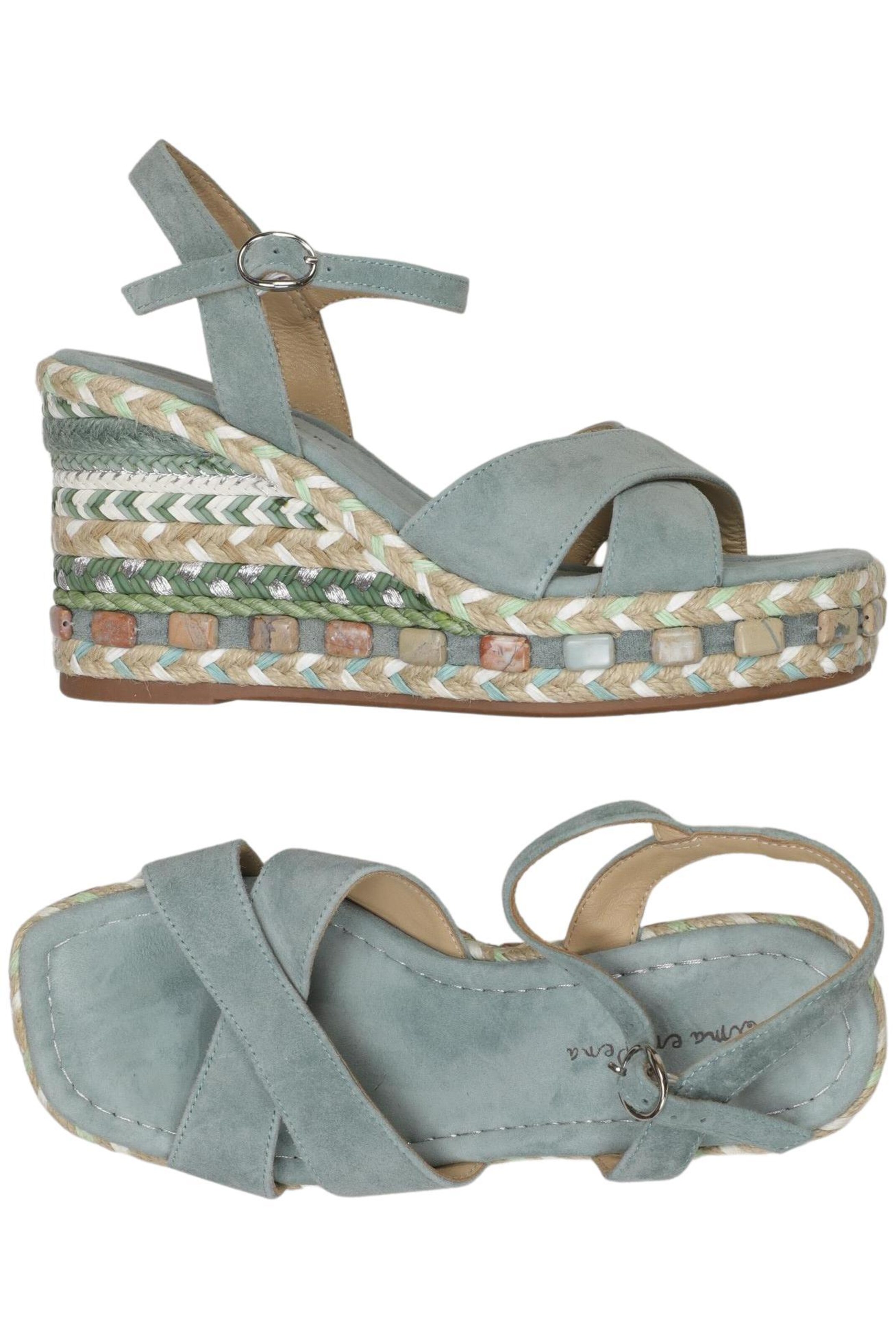 Alma En Pena Sandals & High-Heeled Sandals in 38 in Green: front