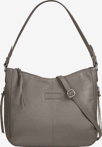 Bruno Banani Shoulder Bag in Grey: front