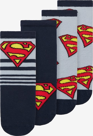 NAME IT Sukat 'NMMJASPER SUPERMAN' värissä sininen: etupuoli