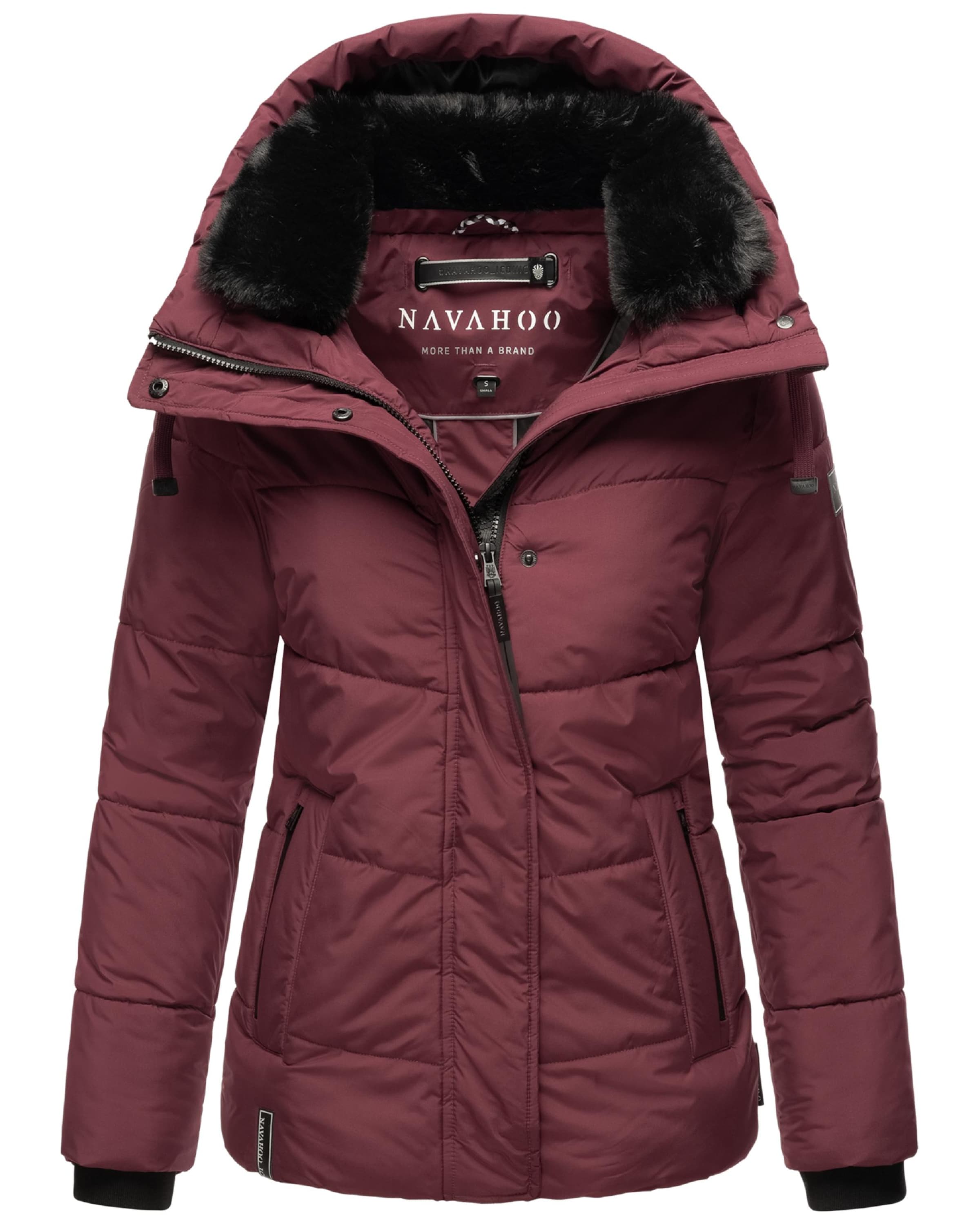 NAVAHOO Winterjacke 'Sag ja XIV' in Rot