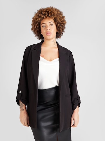 ABOUT YOU Curvy Blazers 'Willa' in Zwart: voorkant