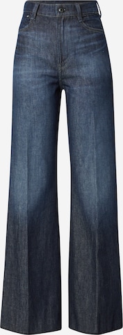 Wide leg Jeans de la G-Star RAW pe albastru: față