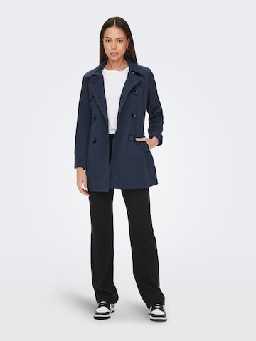 ONLY Between-Seasons Coat 'Valerie' in Blue