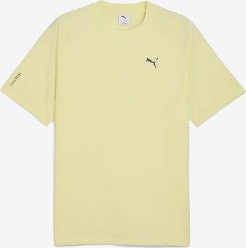 PUMA Functioneel shirt 'Pumatech' in Geel: voorkant