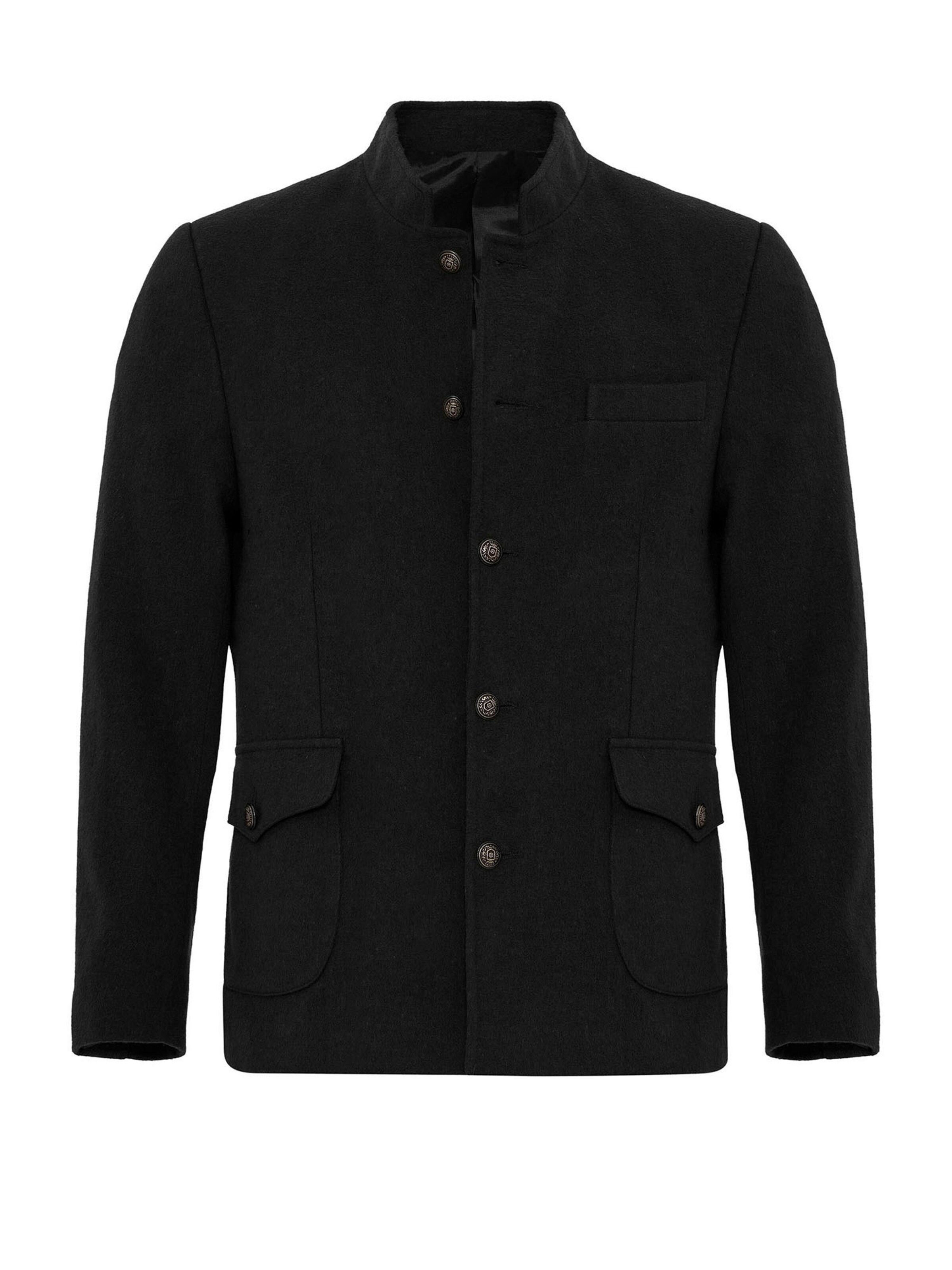 Antioch Демисезонная куртка в Черный: спереди