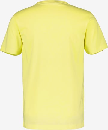 LERROS Shirt 'Serafino' in Yellow
