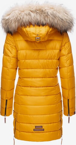 NAVAHOO Winter Coat 'Nimalaa' in Yellow