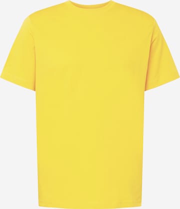 JACK WOLFSKIN - Camisa funcionais em amarelo: frente