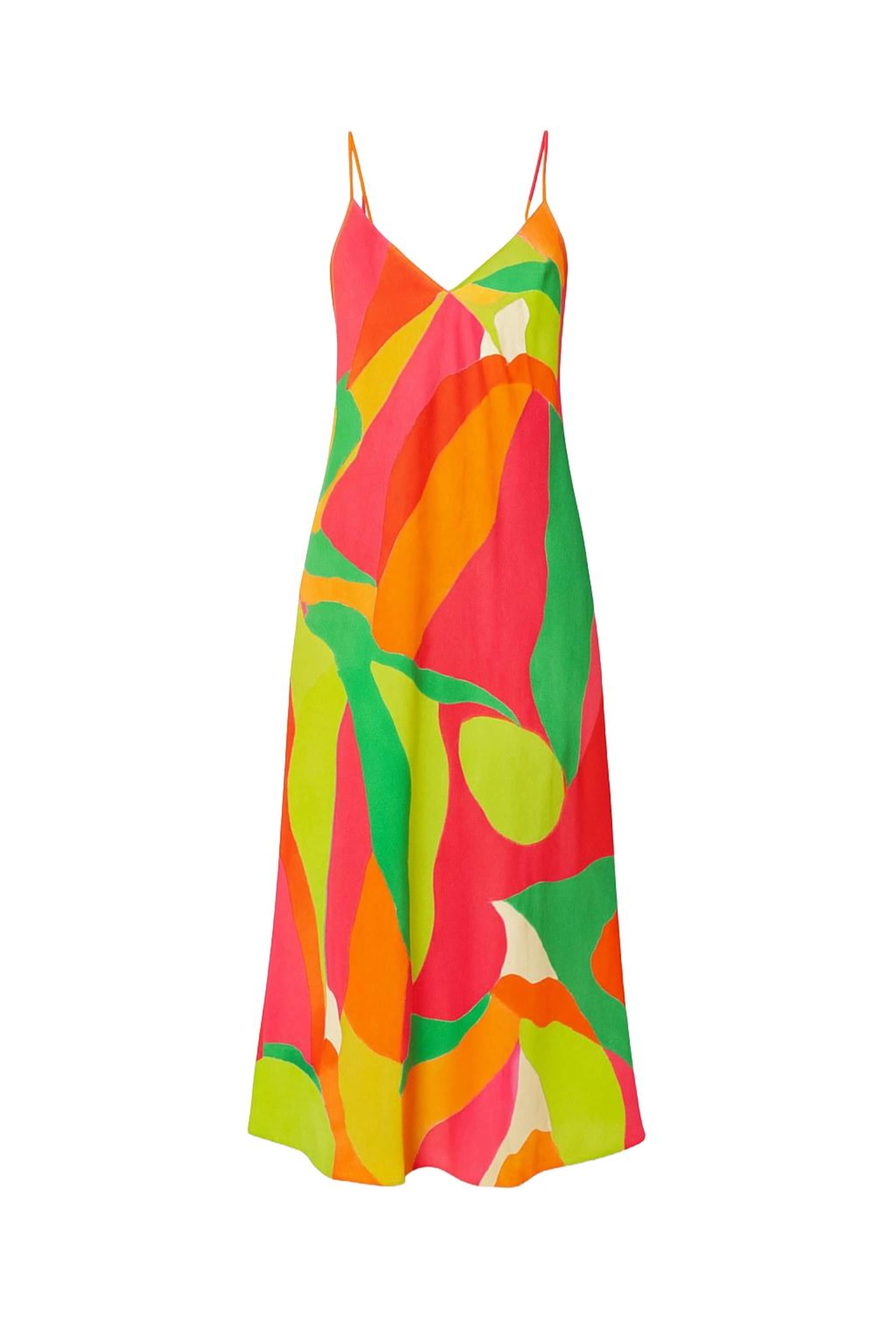 For You Moda Jurk in Groen: voorkant