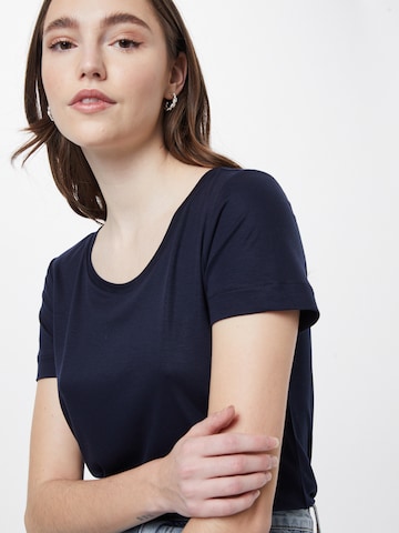 s.Oliver BLACK LABEL T-Shirt in Blau