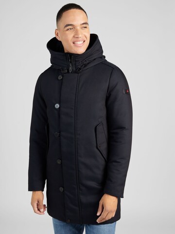 Peuterey - Parka de inverno em azul: frente