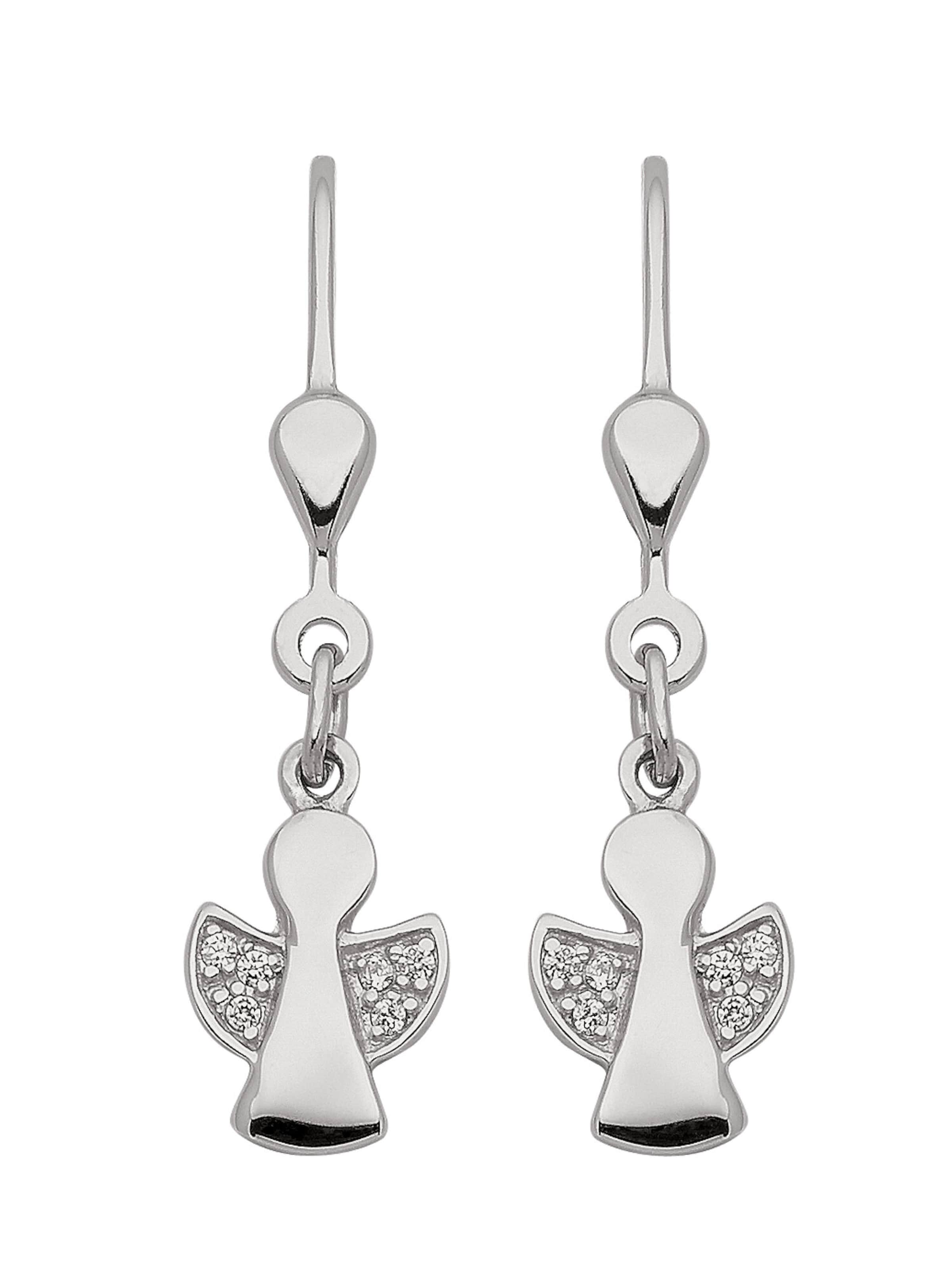 Adelia´s Ohrringe in Silber: Vorderseite