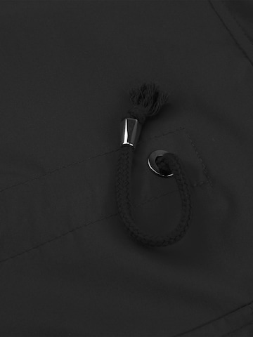YOUTHUP Between-Seasons Coat 'Schwebe' in Black
