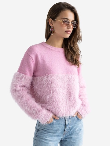 MixRay Sweater in Pink