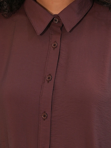 Robe-chemise 'Maxi' Bigdart en marron