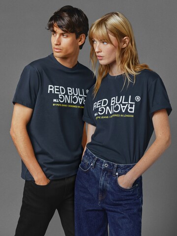 Red Bull Racing x Pepe Jeans Shirt in Blauw