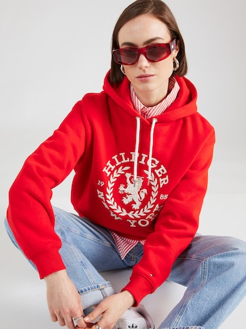 TOMMY HILFIGER Sweatshirt in Rood