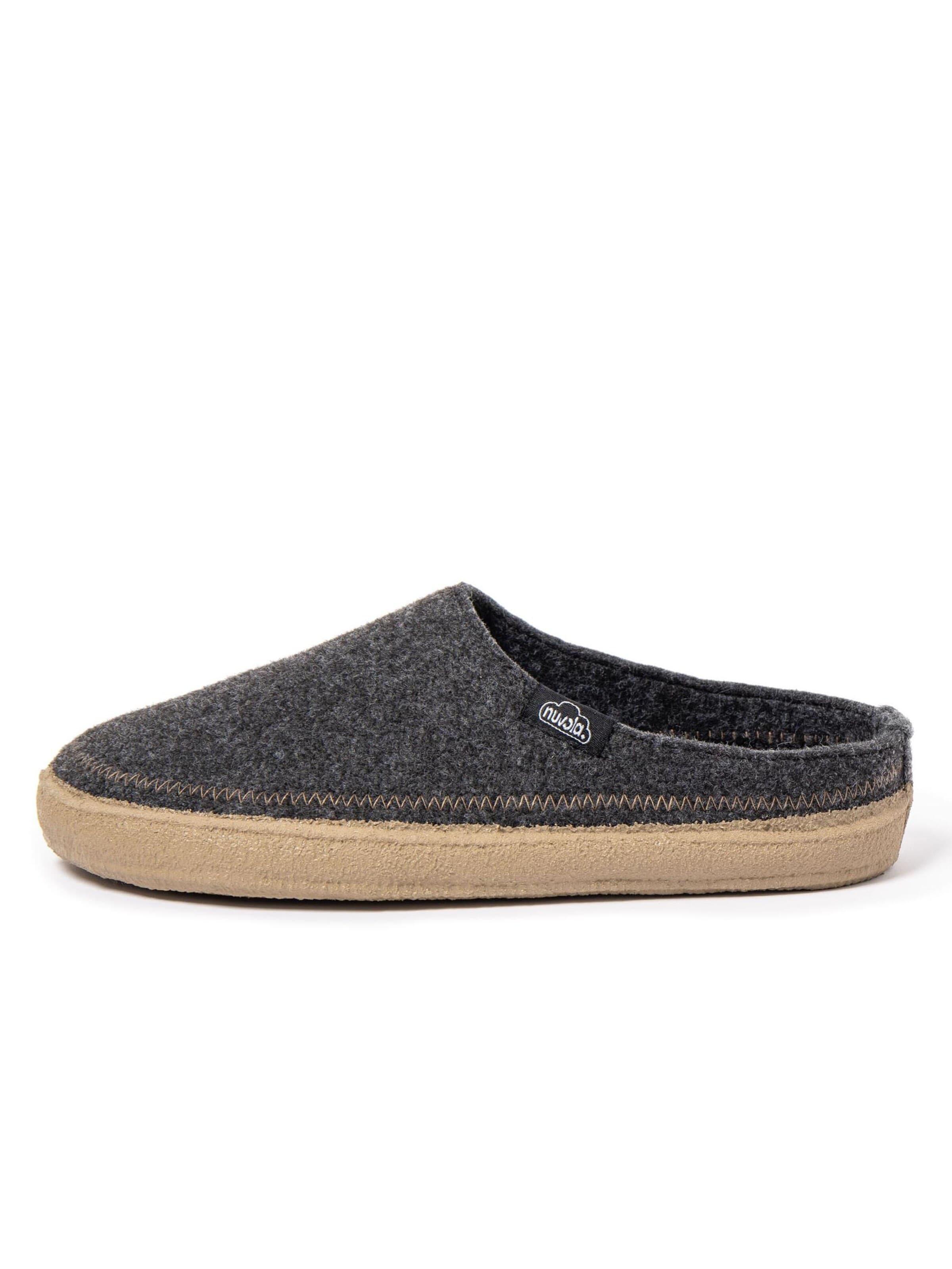 Pantoufle 'Zueco Terra' Nuvola. en gris : devant