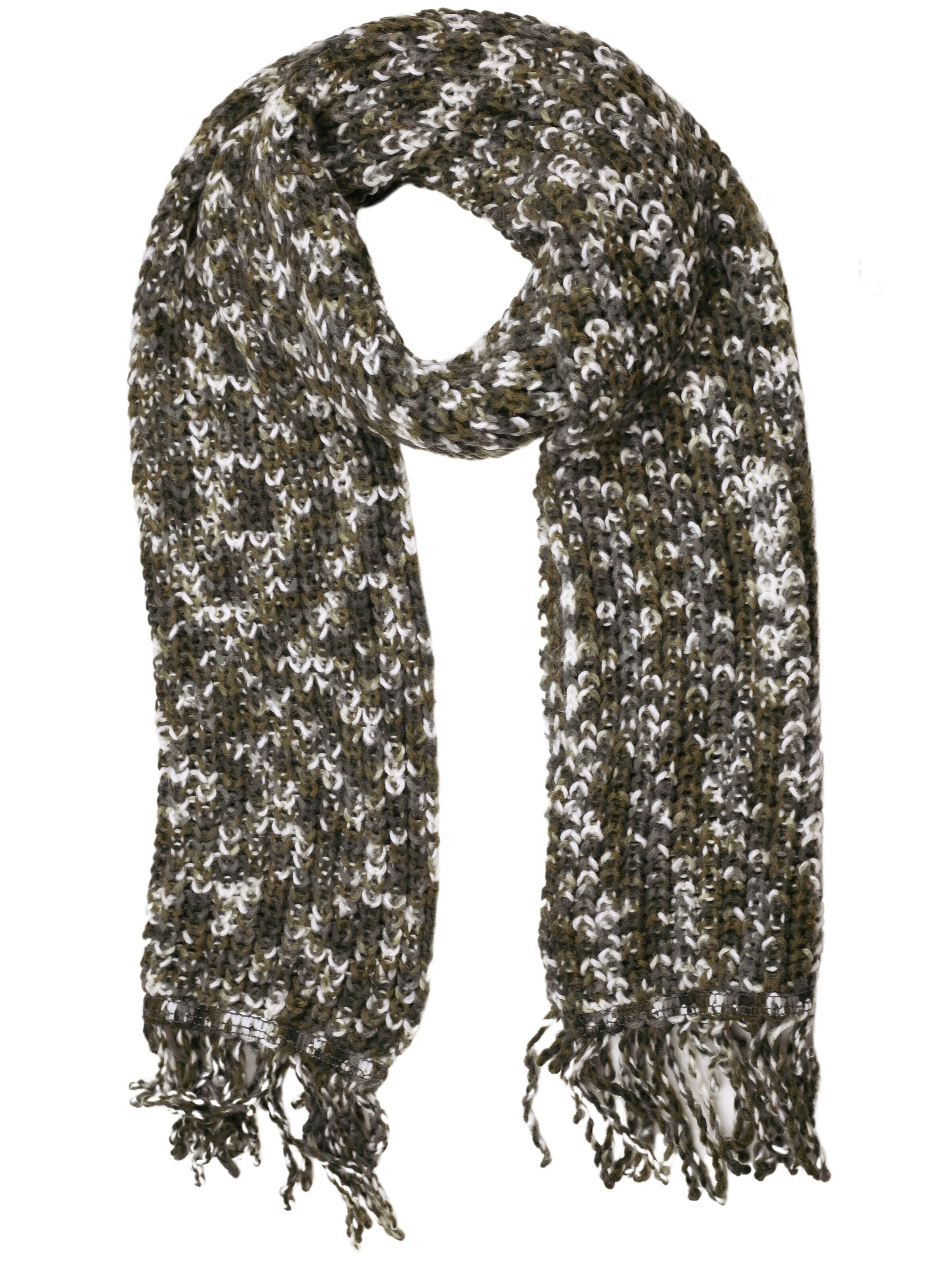 COLLEZIONE ALESSANDRO Scarf 'Lanea' in Green: front