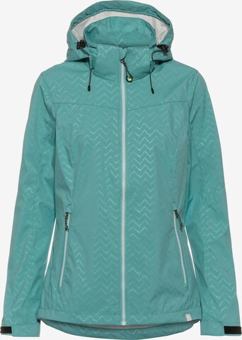 KILLTEC Outdoor Jacket 'Kos' in Blue: front