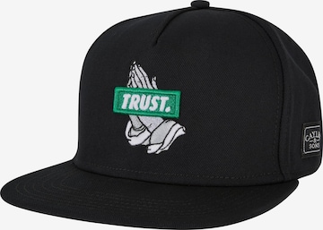 Cappello da baseball 'Trust' di Cayler & Sons in nero: frontale