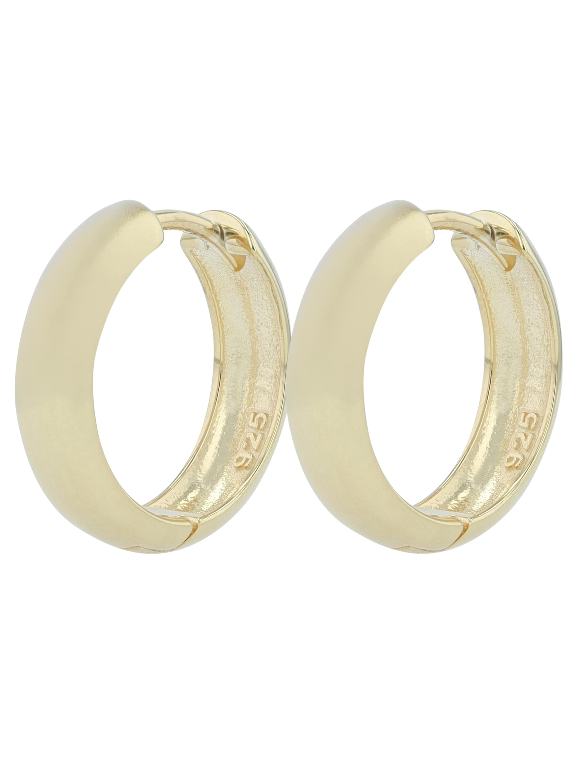 Akzent Earrings 'langlebig' in Gold: front