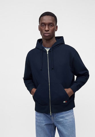 Tommy Jeans - Casaco em moletão 'NEW CLASSICS' em azul