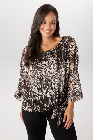 Aniston Bluse in Grau: Vorderseite