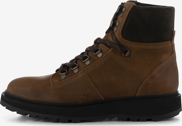 Shoe The Bear Lace-Up Ankle Boots in Brown
