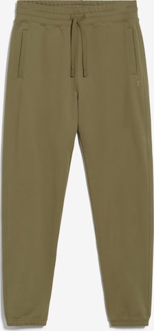 ARMEDANGELS Tapered Pants 'Aadan' in Green: front