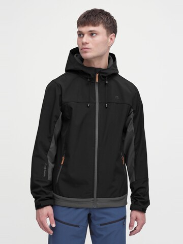 North Bend Outdoor jacket ' Ryder ' in Black: front
