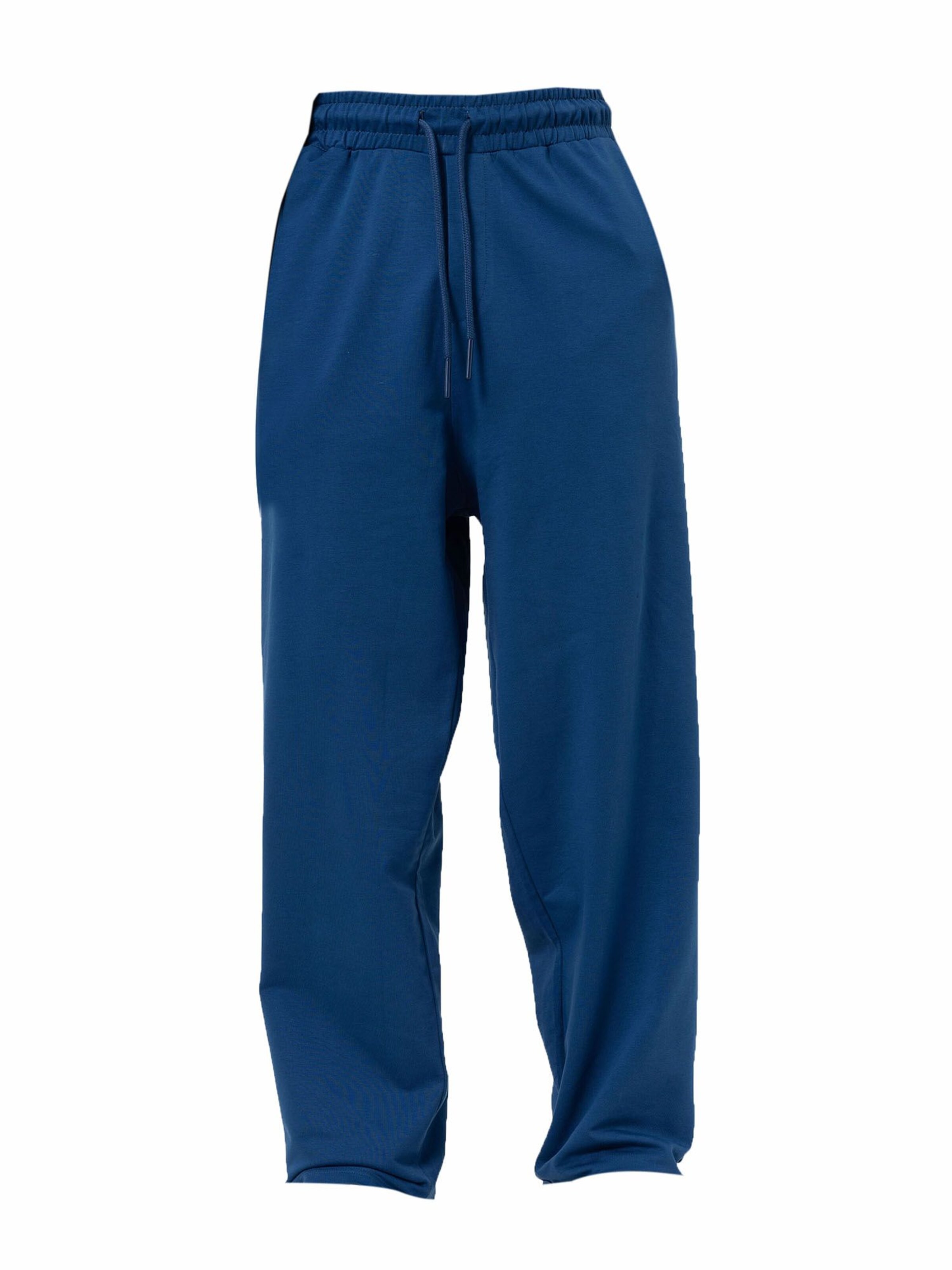 VAMOS CLO Voľný strih Nohavice - Modrá: predná strana