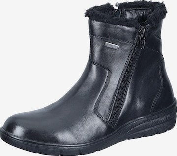 Comfortabel Stiefelette 'Stiefeletten' in Schwarz: Vorderseite