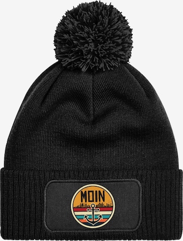 Youth Designz Beanie 'Moin Anker' in Black: front