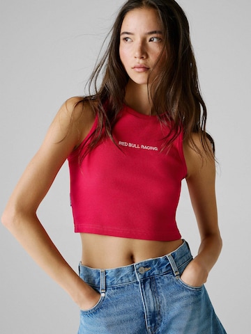 Red Bull Racing x Pepe Jeans Shirt in Roze