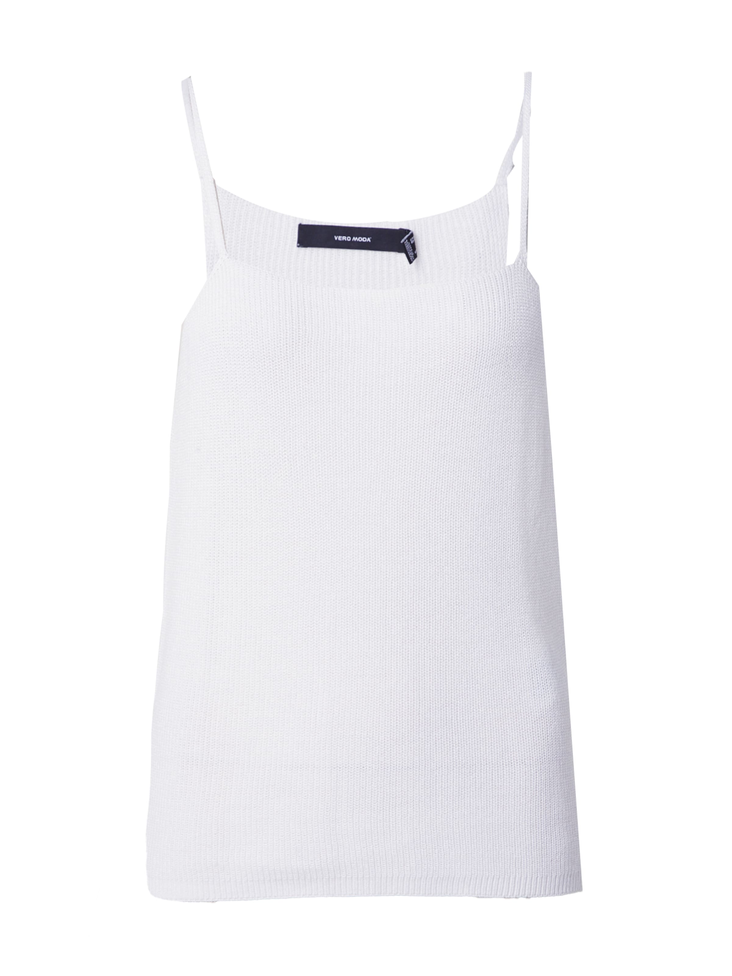 VERO MODA Stricktop 'NEW LEXSUN' in Weiß: Vorderseite