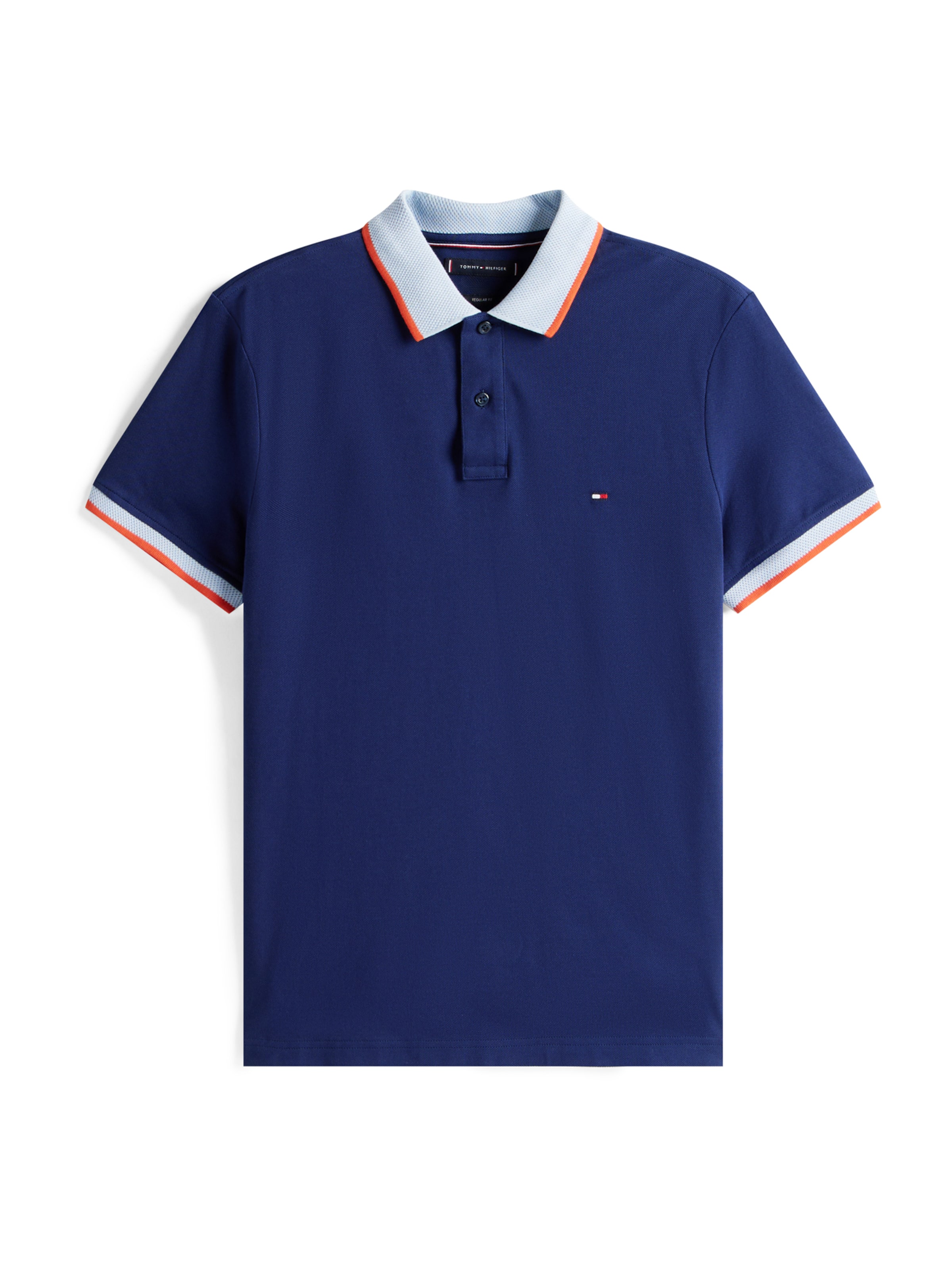 TOMMY HILFIGER Poloshirt in Blau: Vorderseite