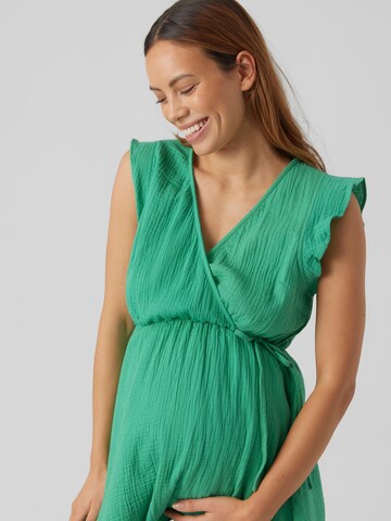 Vero Moda Maternity Letní šaty 'NATALI' – zelená