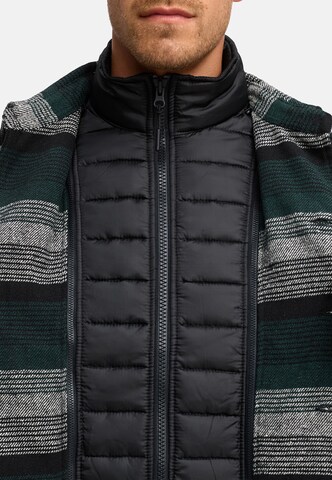 INDICODE JEANS Between-Season Jacket 'INDjango' in Grey