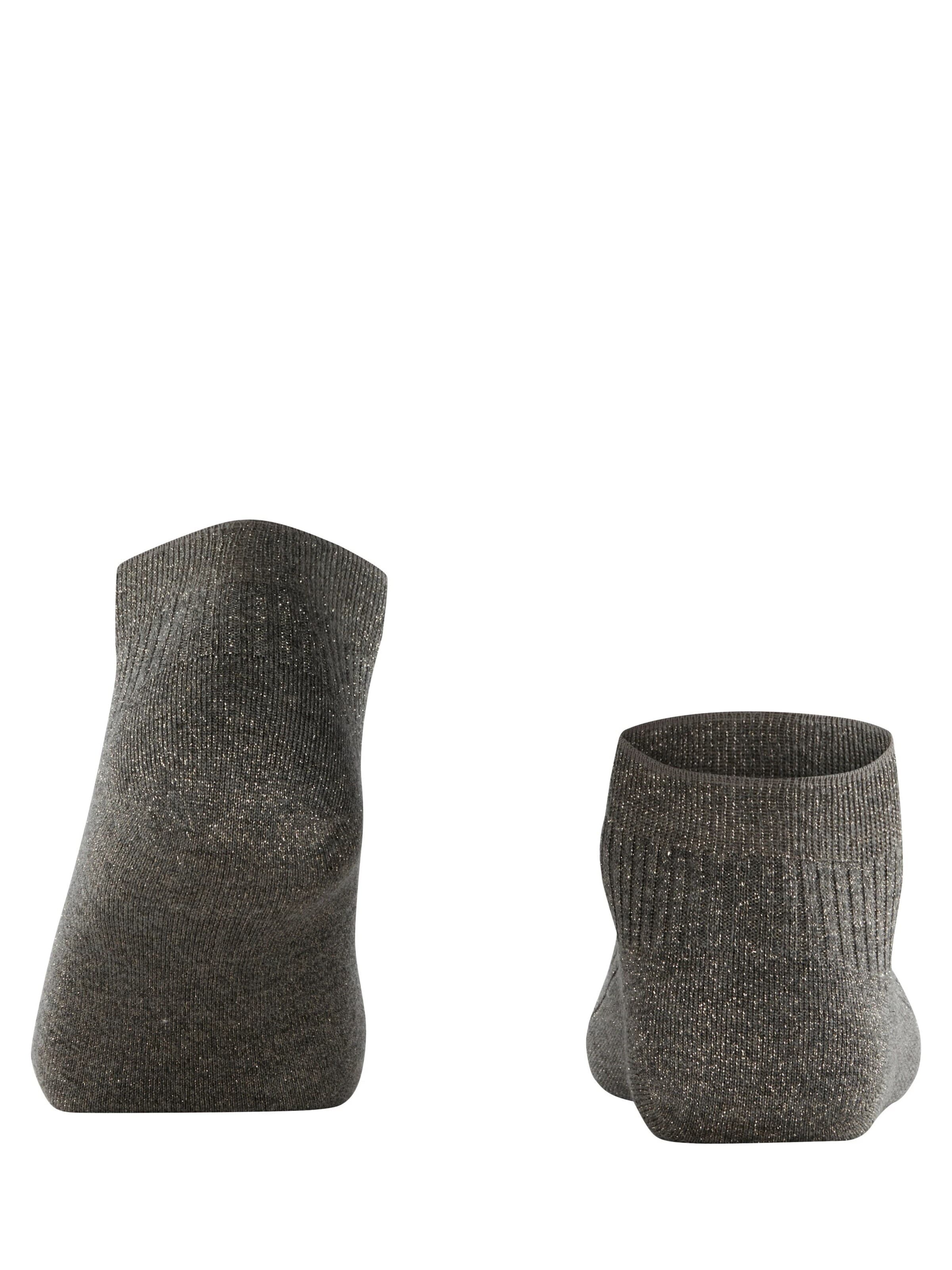 FALKE Socks 'Shiny Rib' in Grey