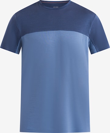 ICEBREAKER Functioneel shirt 'Cool-Lite Sphere III' in Blauw: voorkant