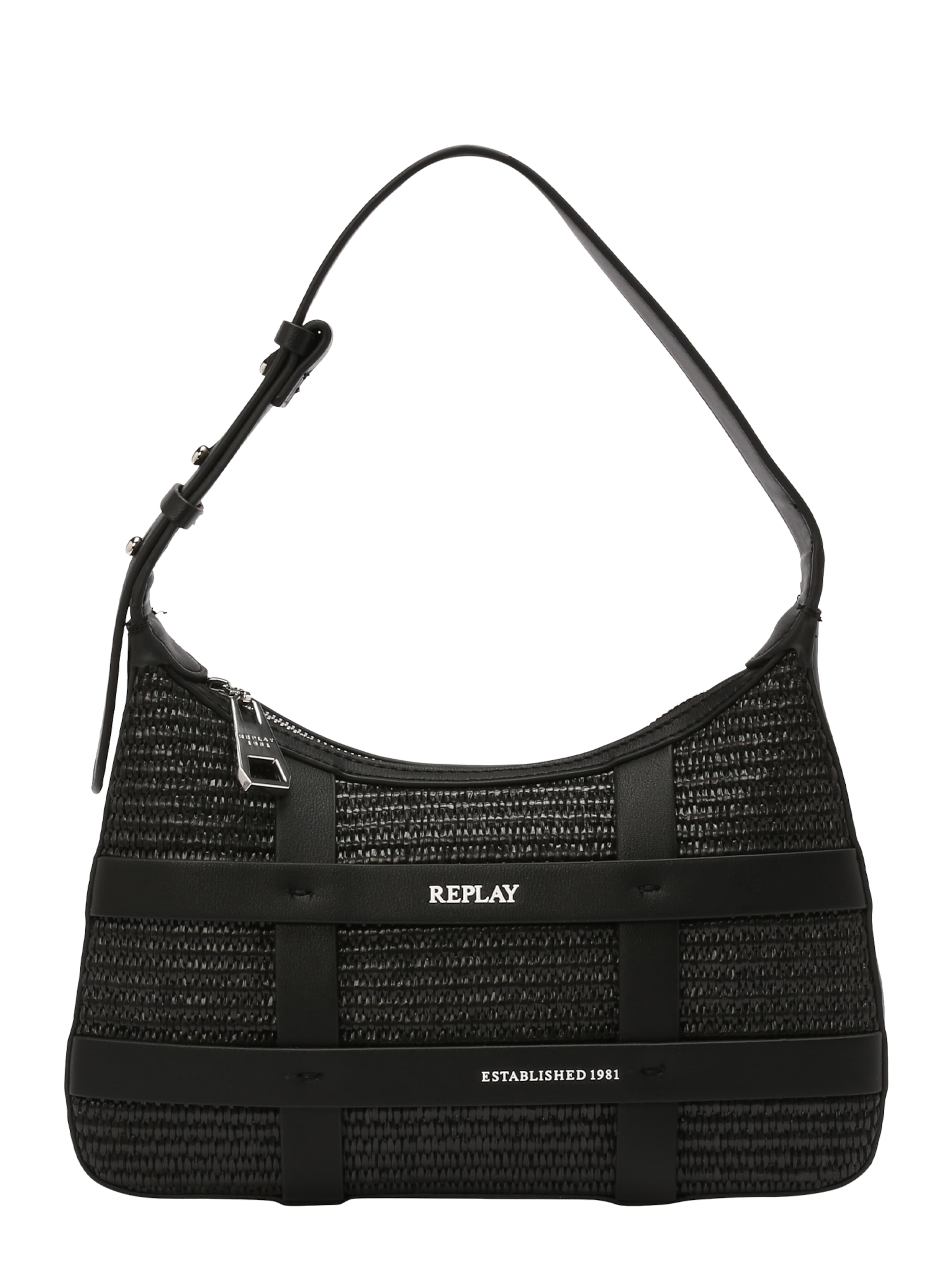 Sac bandoulière REPLAY en noir : devant