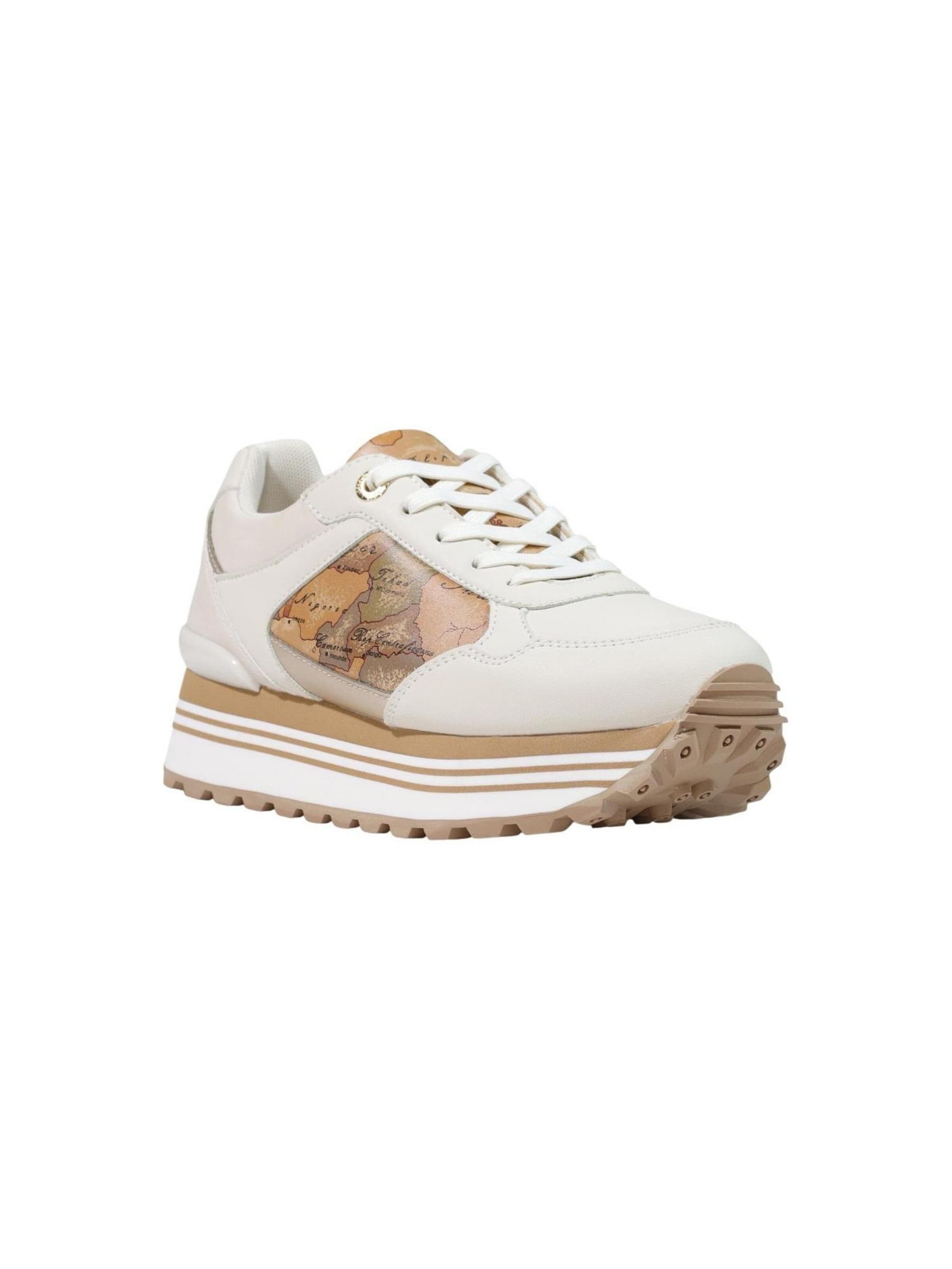 Baskets basses Alviero Martini 1a clase en beige : devant