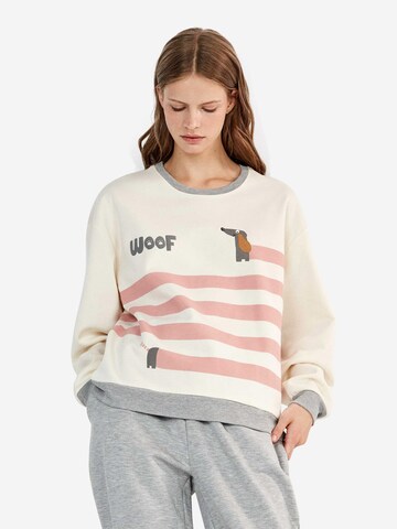 Gisela - Pijama en beige