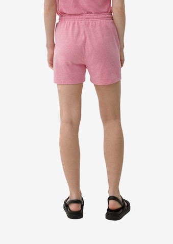 regular Pantaloni di s.Oliver in rosa