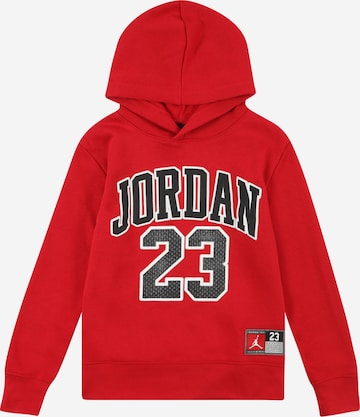 JordanSweater majica - crvena boja: prednji dio